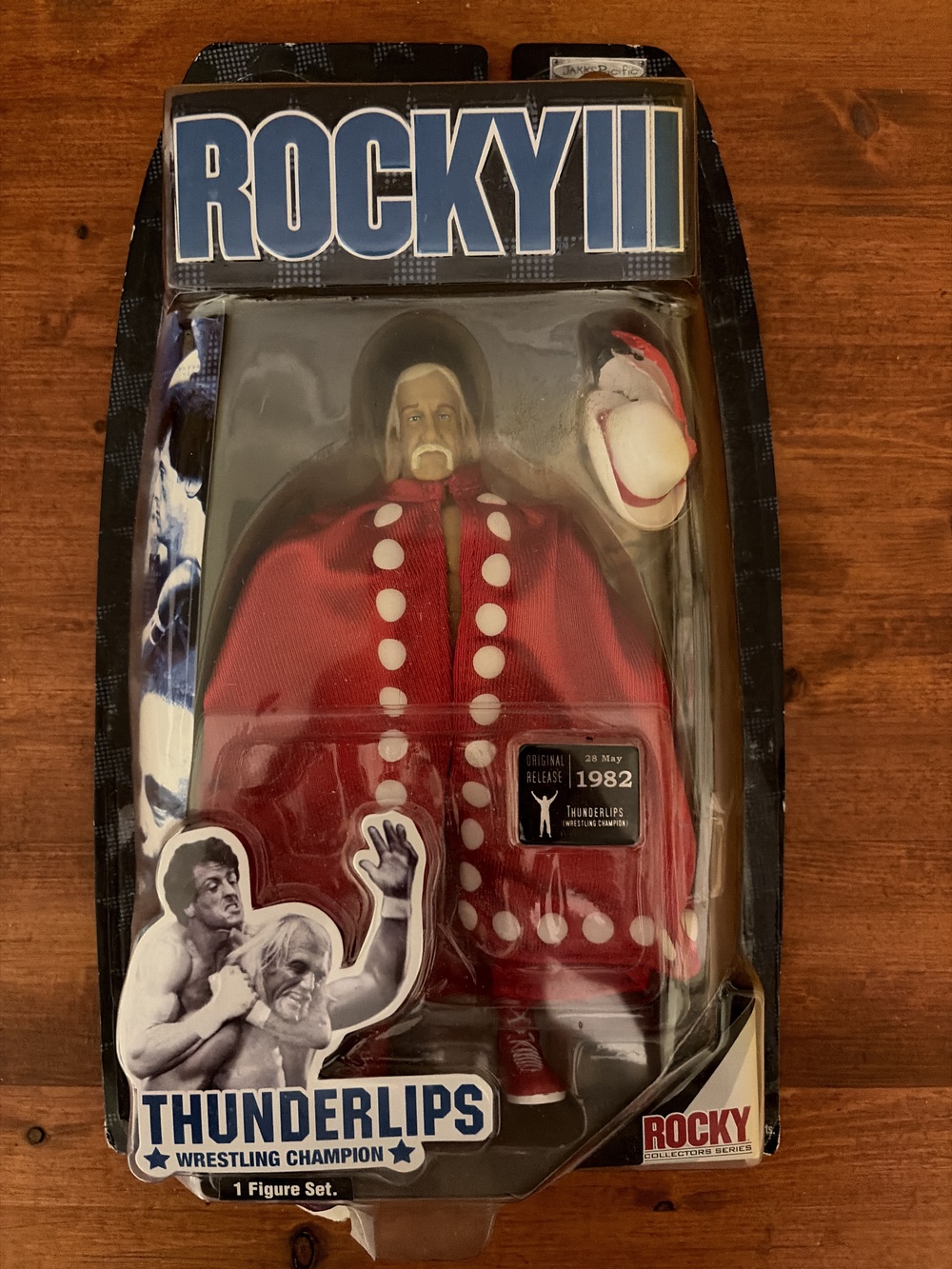 Jakks Pacific Rocky III Thunderlips Figure - Hulk Hogan WWF WWE Wrestling